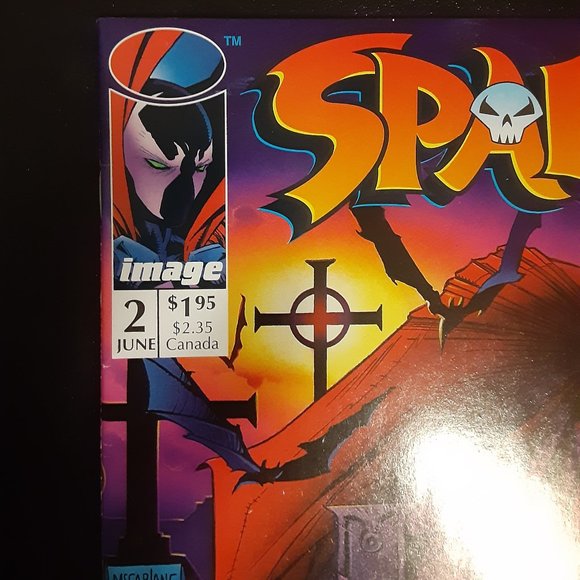 SPAWN #2 COVER ART & STORY & ARTBY TODD MCFARLANE FIRST VIOLATOR IMAGE COMICS - Picture 2 of 10